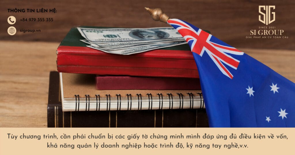 Lưu ý khi chuẩn bị hồ sơ định cư Úc