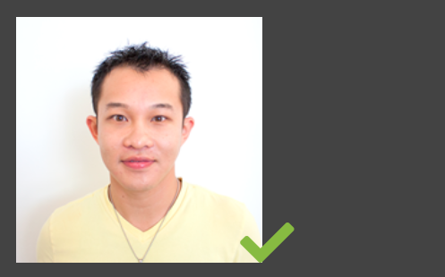 Mẫu ảnh hộ chiếu đúng chuẩn
