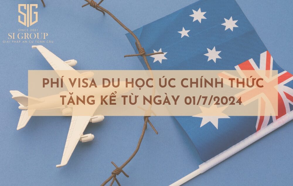 Úc tăng phí hồ sơ visa du học kể từ ngày 01/7/2024 