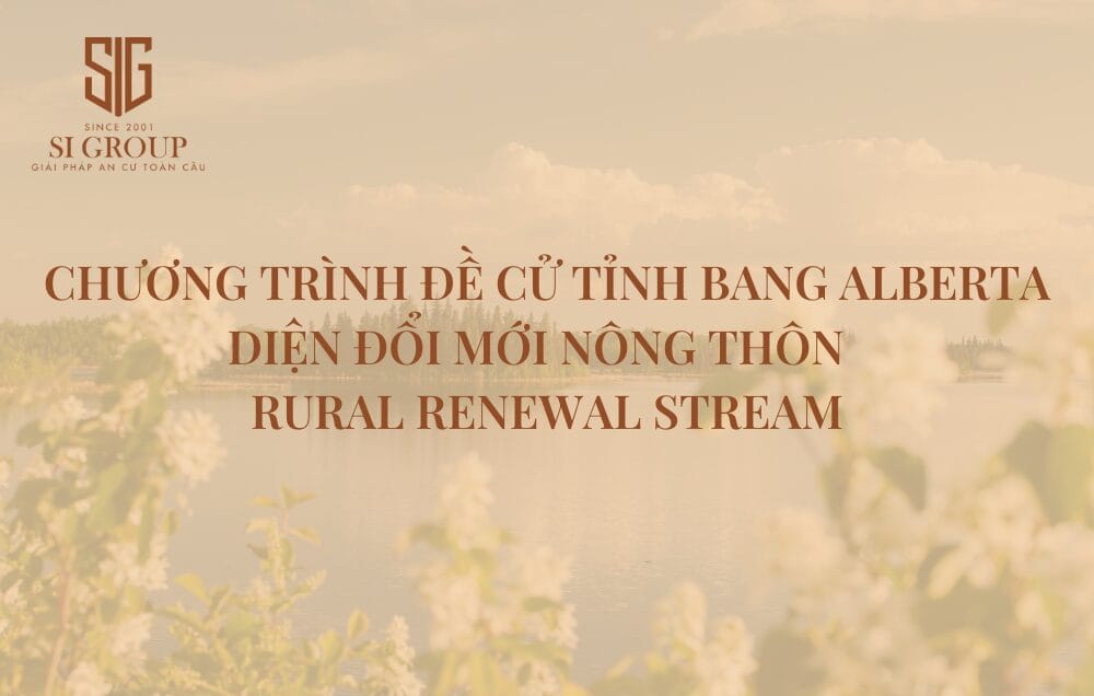 Chương trình Đề cử Tỉnh bang Alberta diện Đổi mới Nông thôn – Định cư Canada