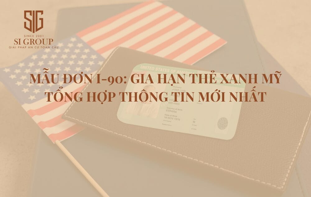 Mẫu đơn I-90 được sử dụng trong trường hợp Thẻ xanh bị mất cần làm lại hoặc Thẻ xanh sắp hết hạn