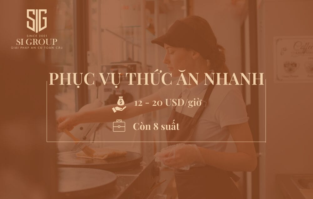 Nhân viên phục vụ thức ăn nhanh (Fast food worker)