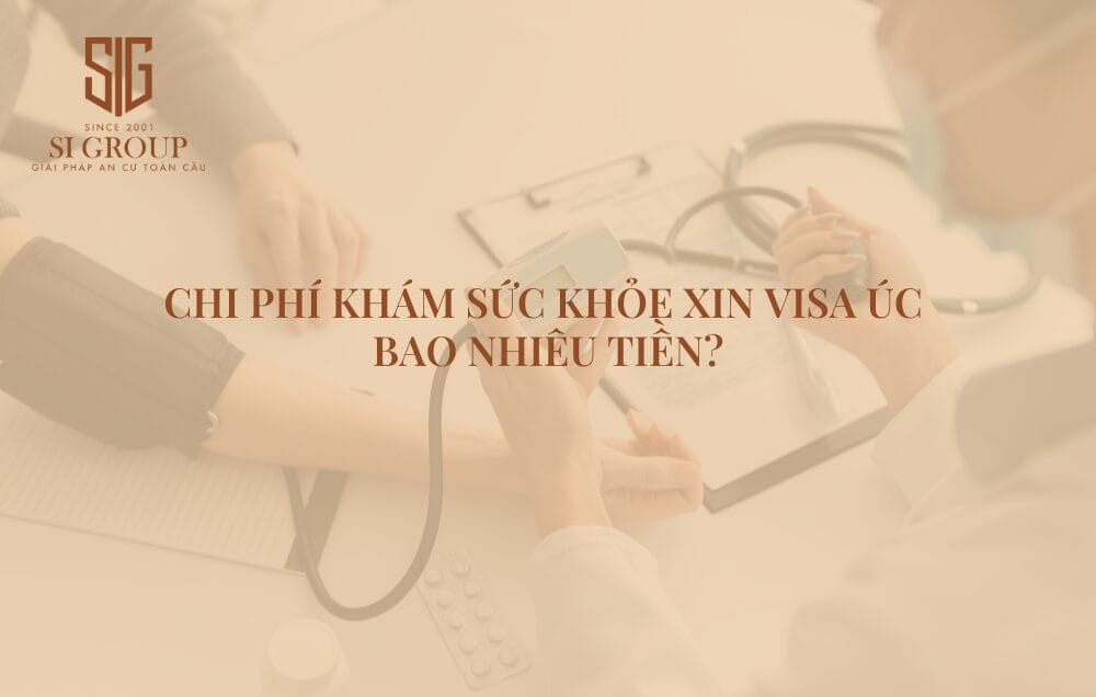 Chi tiết chi phí khám sức khỏe xin visa Úc đối với từng trường hợp cụ thể phụ thuộc vào nhiều yếu tố