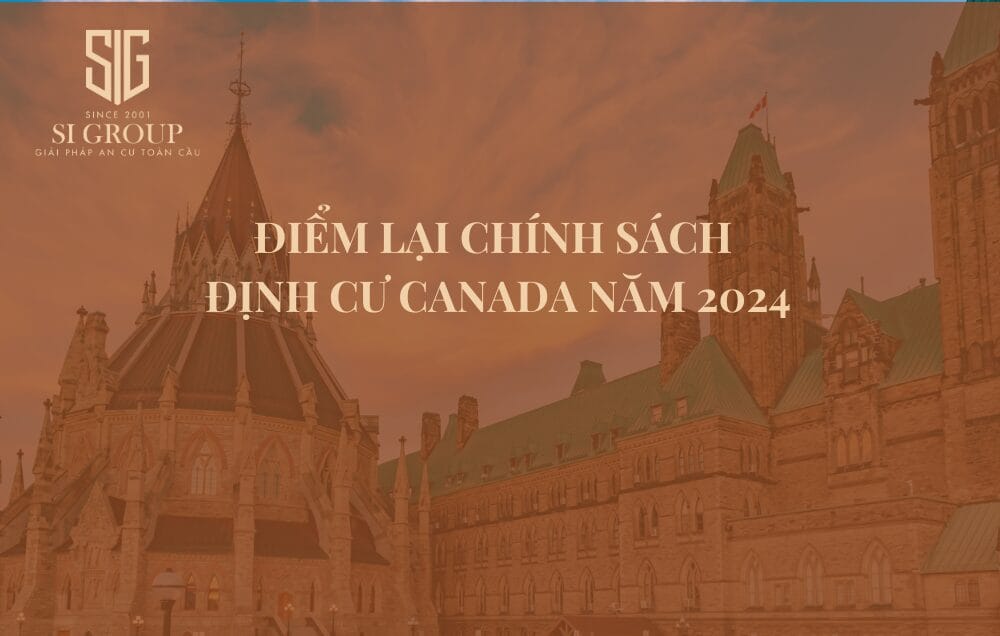 Điểm lại chính sách định cư Canada năm 2024