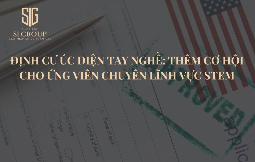 Cơ hội cho ứng viên chuyên lĩnh vực STEM khi tham gia định cư Úc diện tay nghề