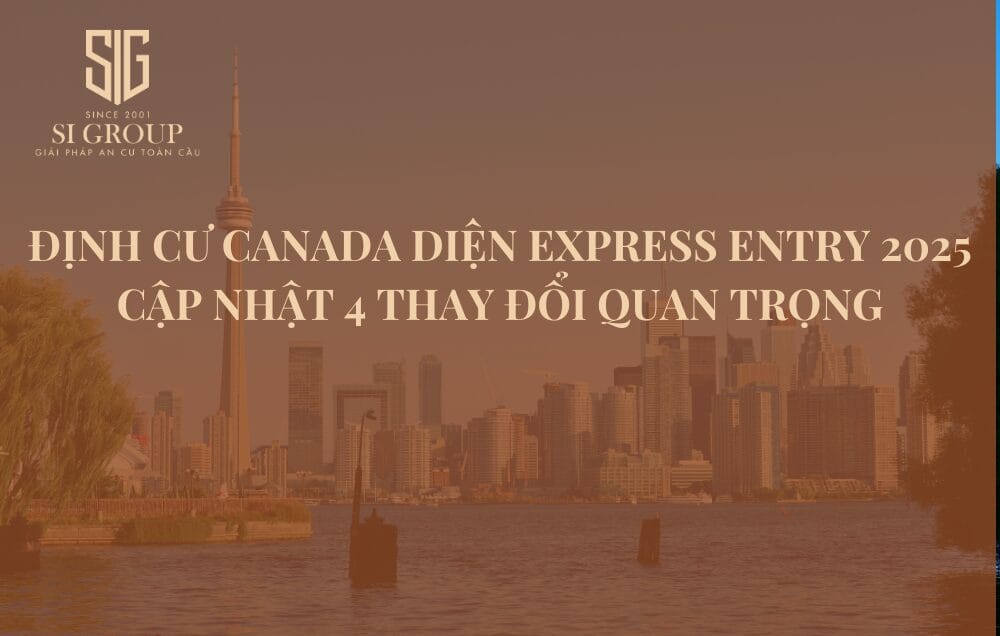 Những thay đổi về chính sách định cư Canada diện Express Entry 2025