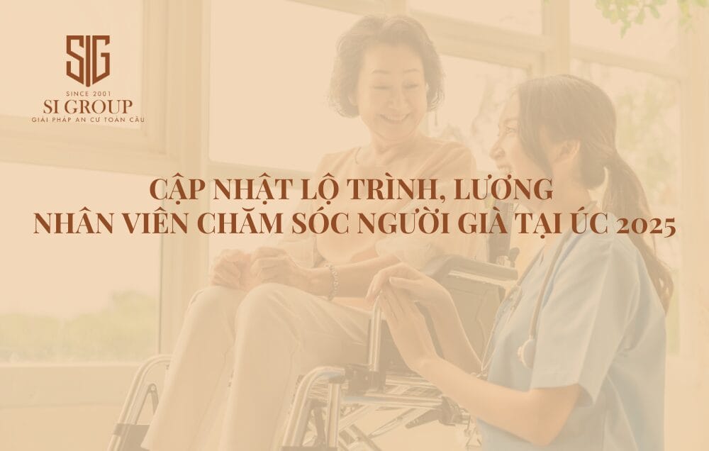 Chăm sóc người già tại Úc là một trong những công việc có nhu cầu tuyển dụng cao bởi tốc độ già hóa dân số của quốc gia này