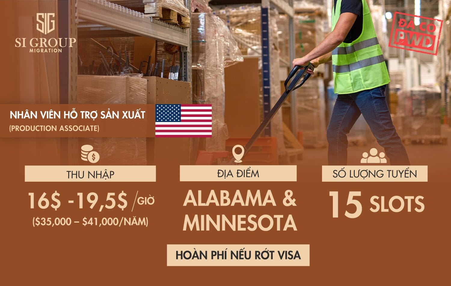 Nhân viên hỗ trợ sản xuất (Production Associate)