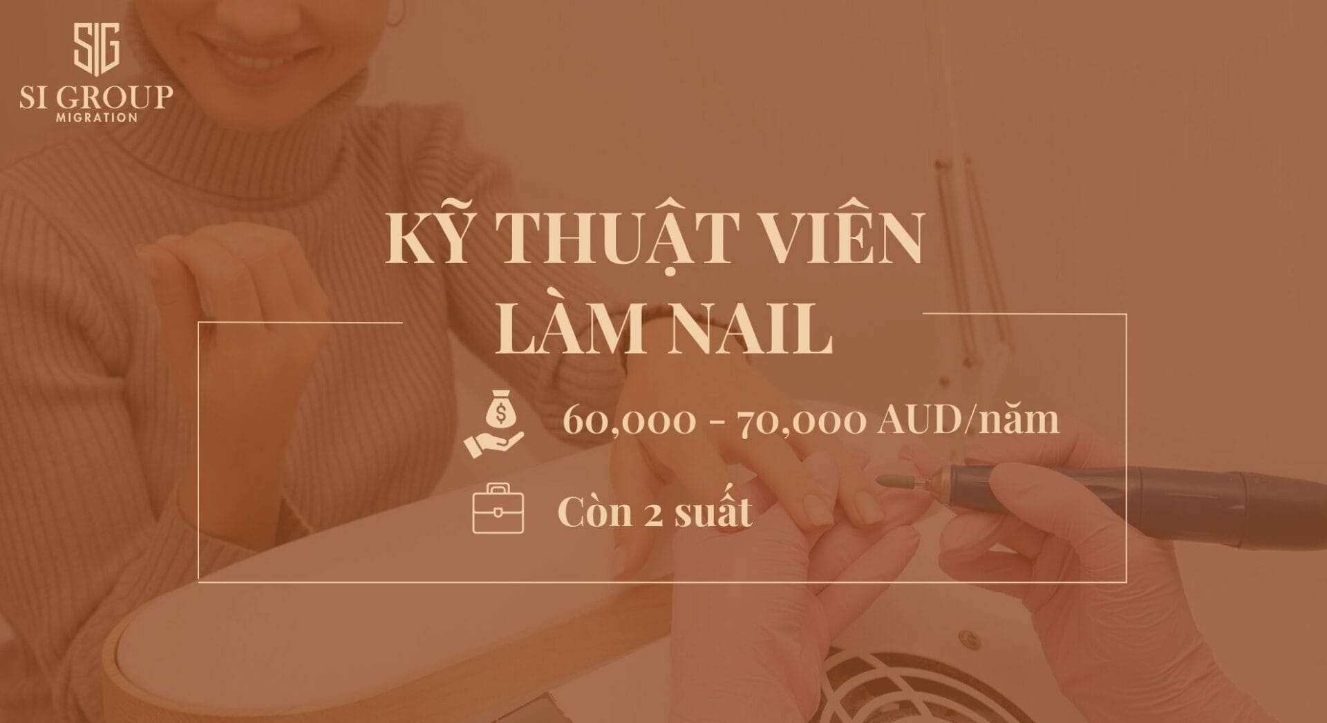 Kỹ thuật viên làm nail (Nail Technician) – Định cư Úc