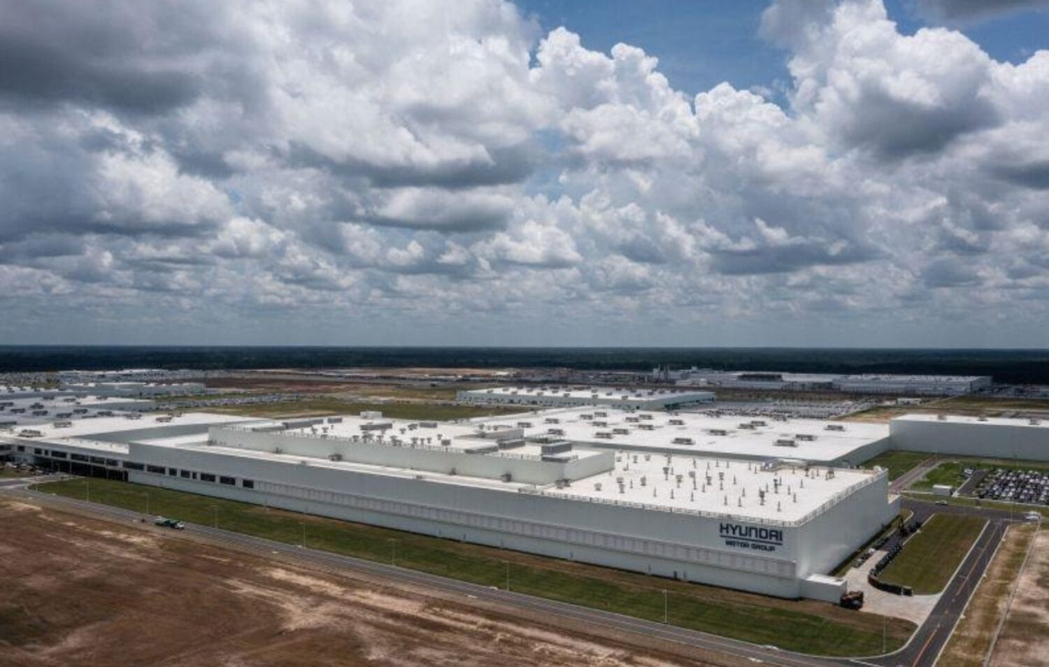 Cơ sở sản xuất xe điện Hyundai Metaplant ở Ellabell, Georgia (Nguồn: CNN)