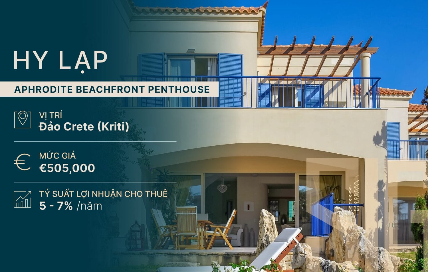 APHRODITE BEACHFRONT PENTHOUSE