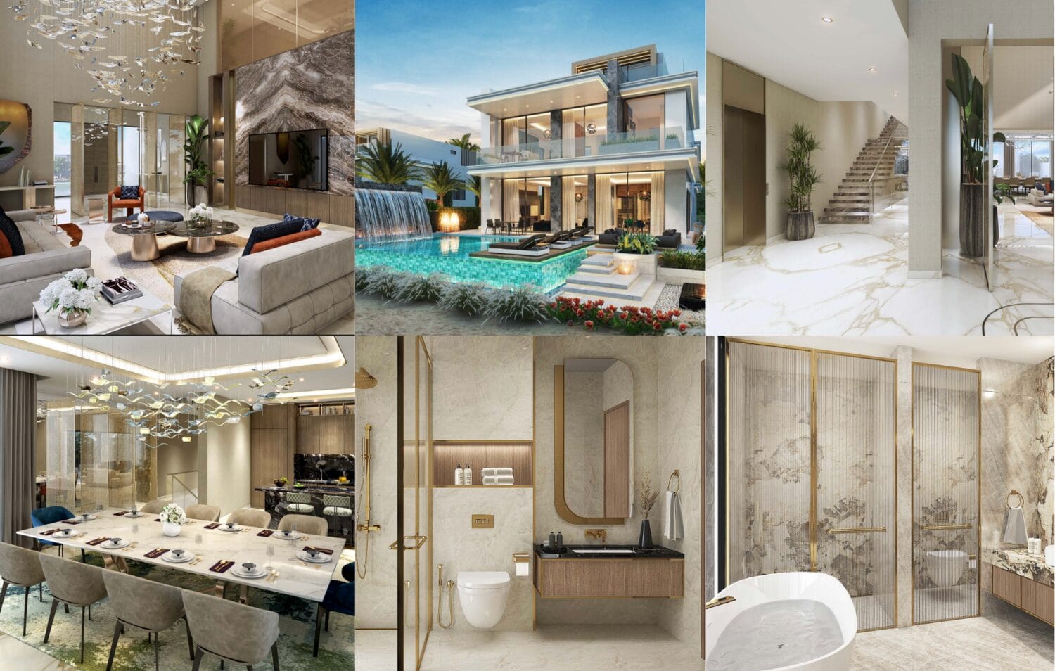 DAMAC Islands mang đến trải nghiệm nghỉ dưỡng nhờ thiết kế dựa trên cảm hứng từ 6 điểm đến nhiệt đới nổi tiếng.