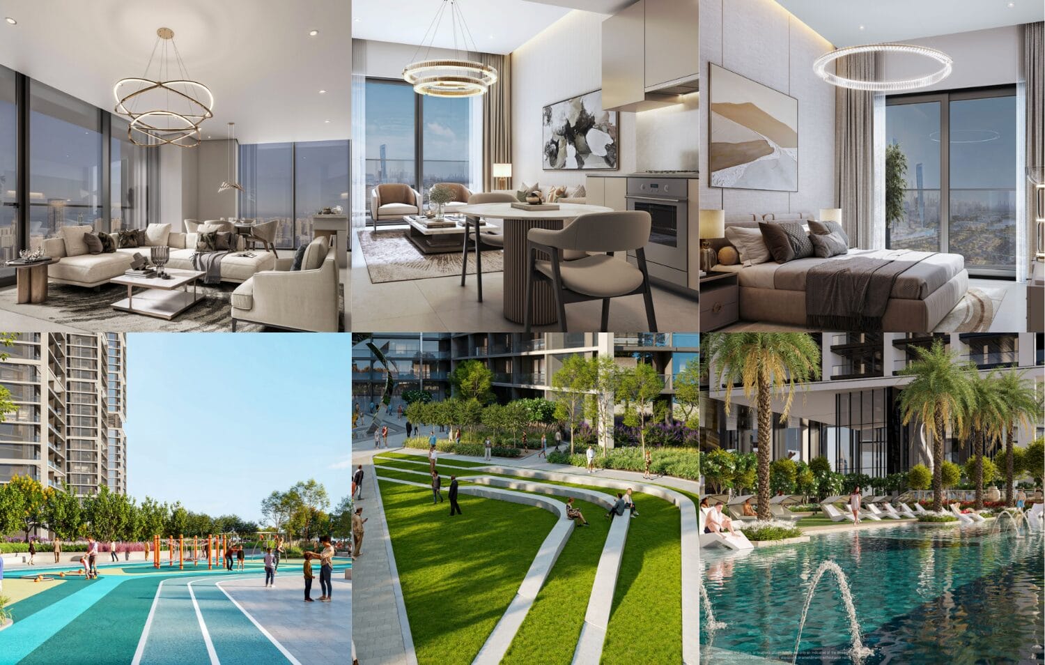 Hình ảnh bên trong dự án Sobha Central cùng các tiện ích nổi bật đi kèm.