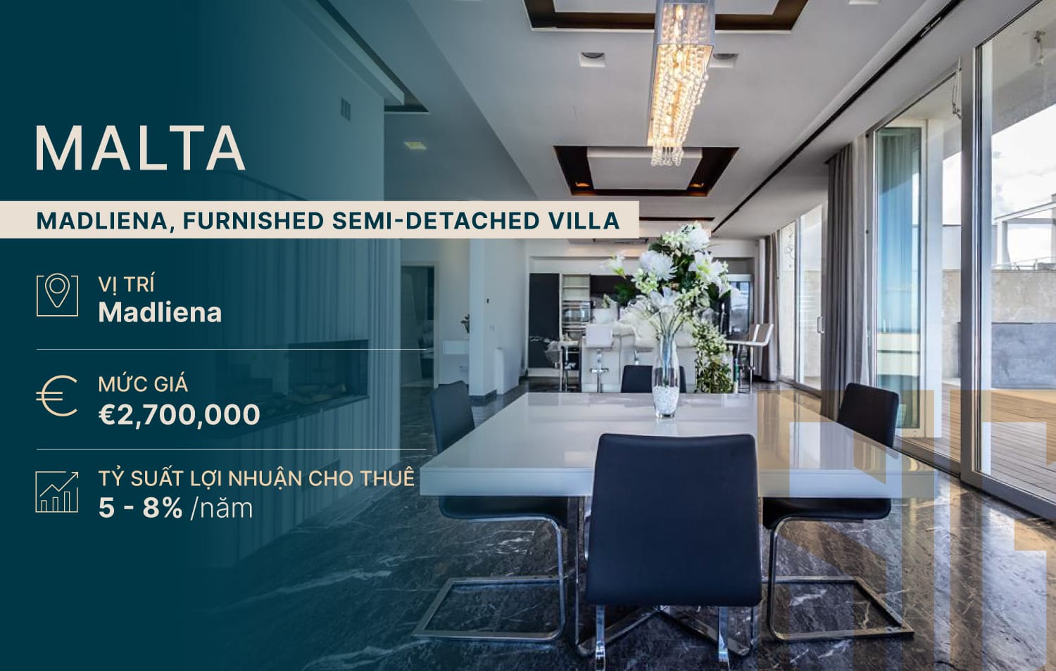 MADLIENA, FURNISHED SEMI-DETACHED VILLA