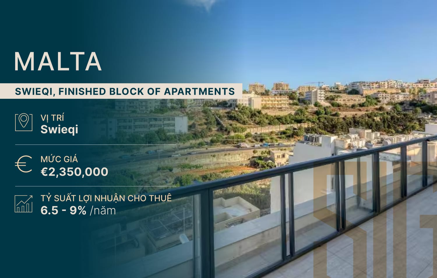 SWIEQI, FINISHED BLOCK OF APARTMENTS