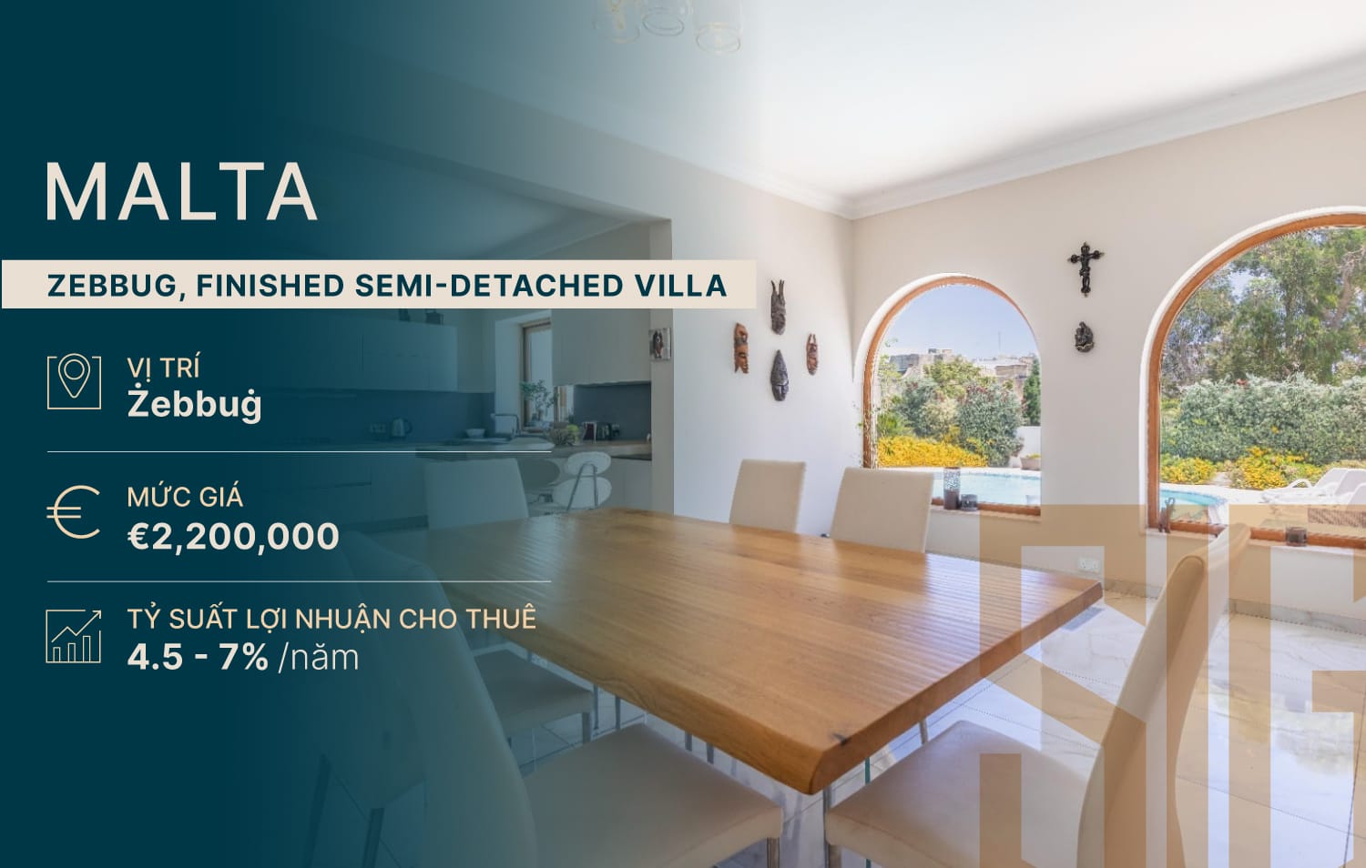 ZEBBUG, FINISHED SEMI-DETACHED VILLA