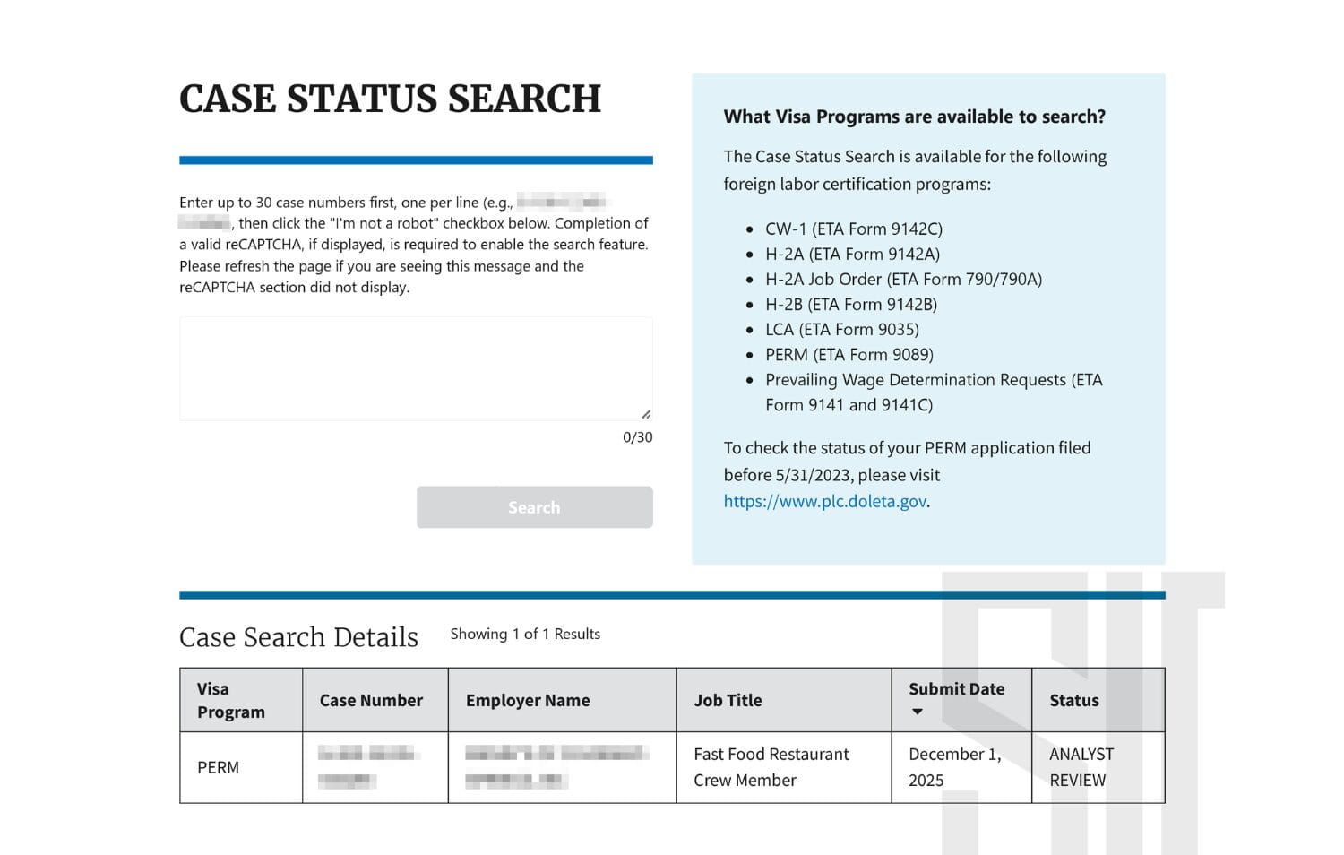 Anh L.T.A. nộp LC thành công công việc nhân viên phục vụ cửa hàng thức ăn nhanh tại bang Colorado.
