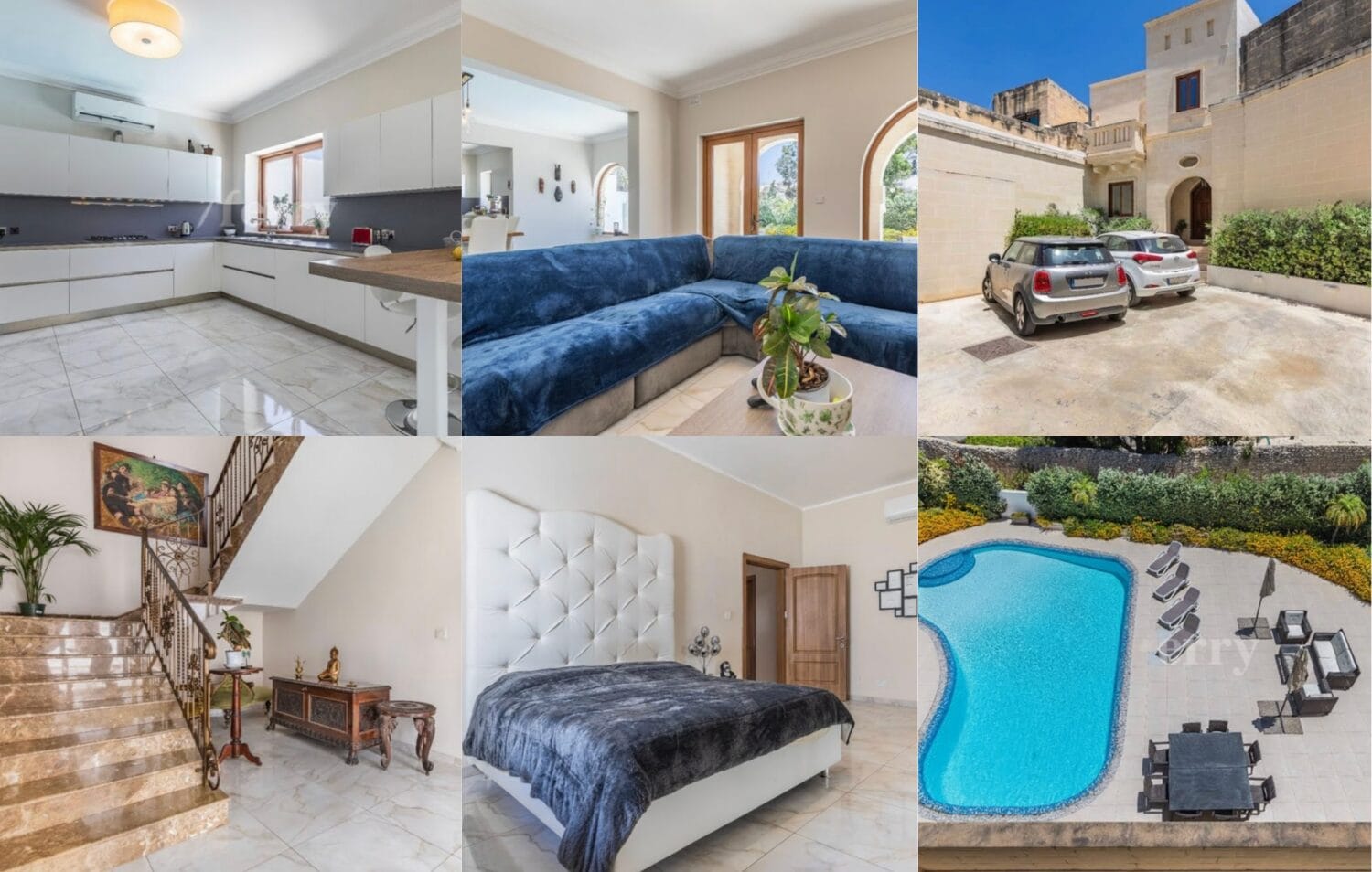 Biệt thự song lập tại Żebbuġ – khu UCA yên tĩnh của Malta, sở hữu sân vườn rộng, hồ bơi 53m² và gara 5 xe, là lựa chọn đẳng cấp cho nhà đầu tư tìm tài sản lớn, hiếm và đủ điều kiện Golden Visa Malta.